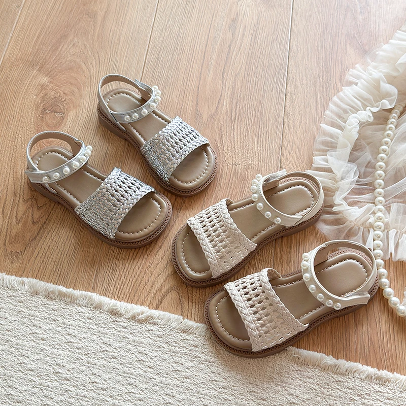 Girls Braided Sandals with Beaded Strap 2026 New Summer Toddler Chunky Beach Shoes Non-slip Trendy Girls Party Wedding Footwear
Girls Braided Sandals with Beaded Strap 2026 New Summer Toddler Chunky Beach Shoes Non-slip Trendy Girls Party Wedding Footwear