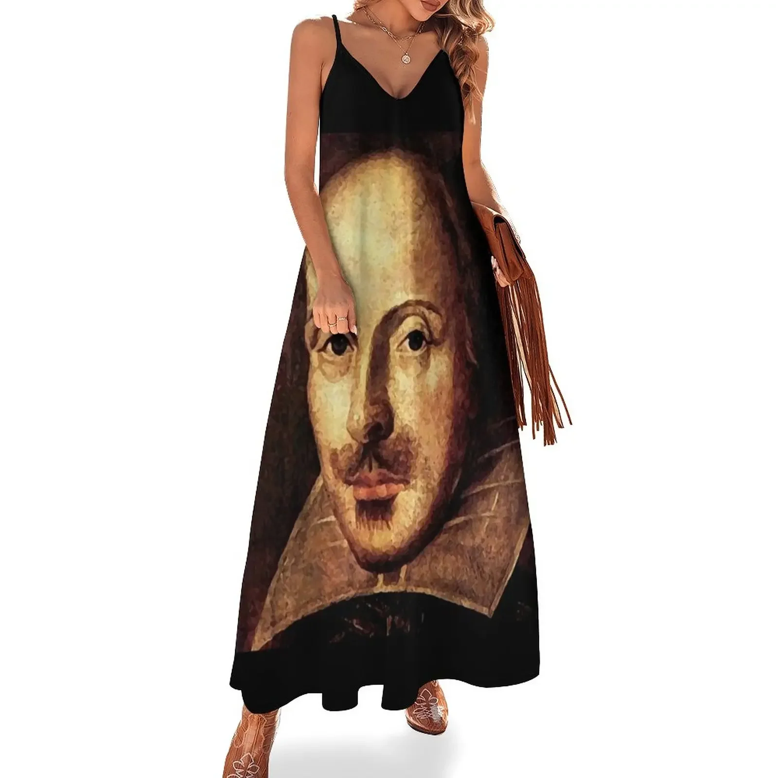 William Shakespeare Portrait Sleeveless Dress prom clothes birthday dress for women luxury 2025 Women's evening dress
William Shakespeare Portrait Sleeveless Dress prom clothes birthday dress for women luxury 2025 Women's evening dress