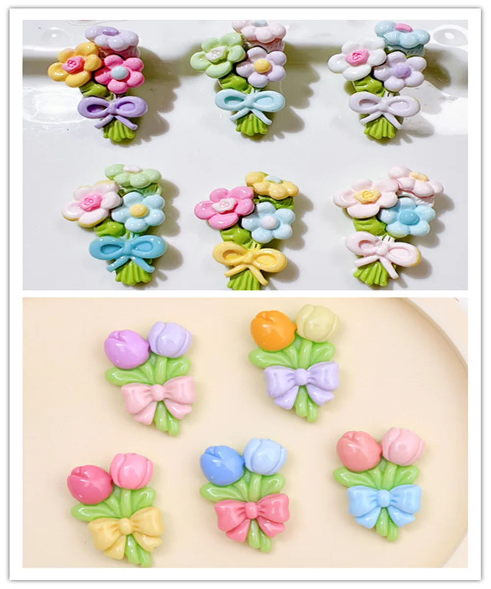 Kawaii Flatback Resin Bouquet Simulation Flowers Decoration Craft Scrapbooking DIY Accessories
Kawaii Flatback Resin Bouquet Simulation Flowers Decoration Craft Scrapbooking DIY Accessories