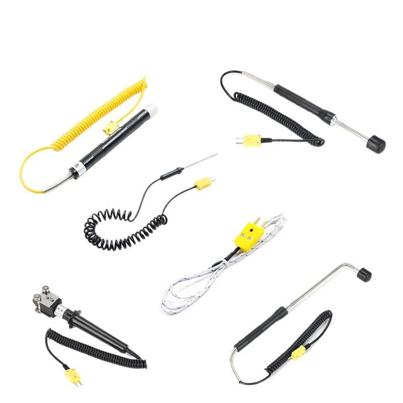 CG WRNM-01/02 K Type Temperature Sensor Probe Hand Holder Temperature Controller Surface Thermocouple For Hot Roller
CG WRNM-01/02 K Type Temperature Sensor Probe Hand Holder Temperature Controller Surface Thermocouple For Hot Roller