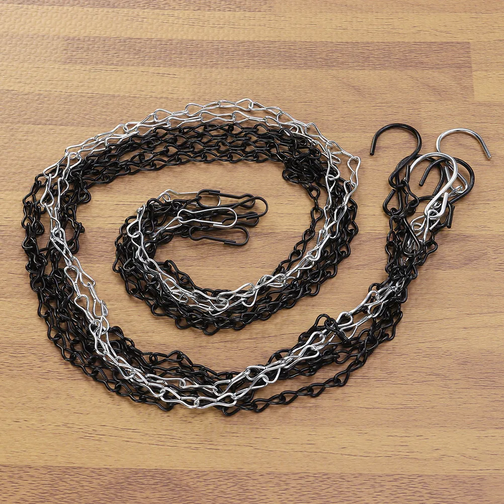 6Pcs Hanging Basket Chains Hanging Chains Adjustable Hooks Heavy Duty Rust Resistant Weatherproof for Bird Feeders
6Pcs Hanging Basket Chains Hanging Chains Adjustable Hooks Heavy Duty Rust Resistant Weatherproof for Bird Feeders