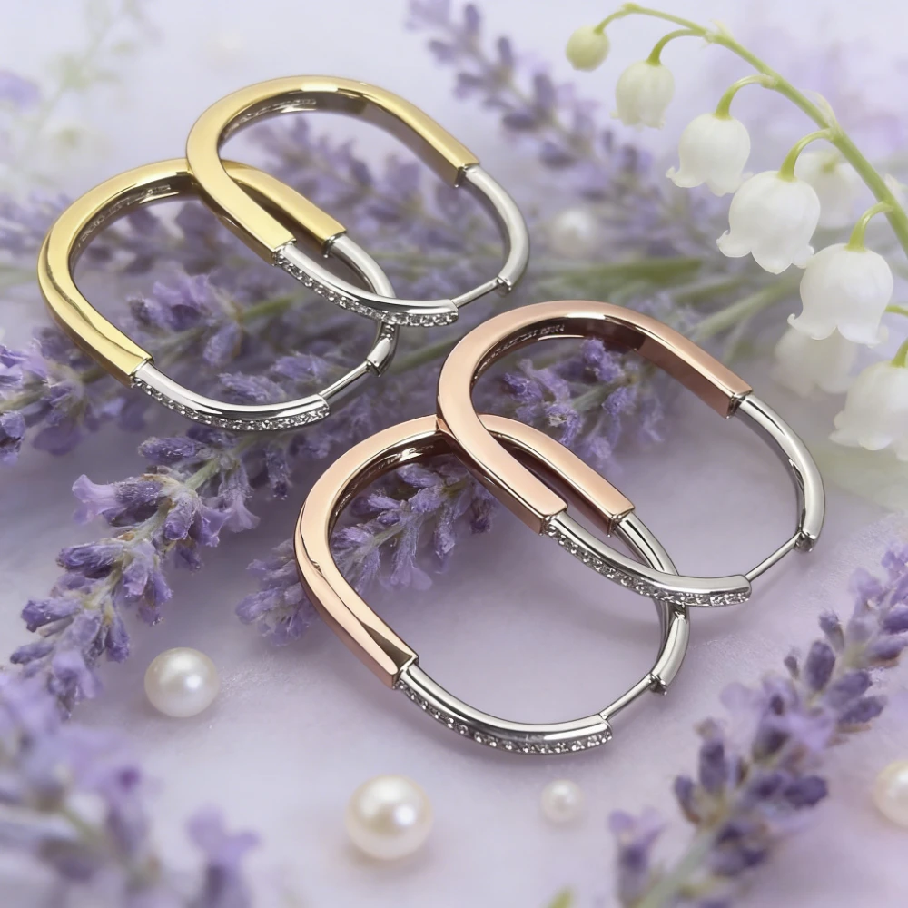 Ювелирные изделия премиум-класса, устойчивые к аллергии, U-образные женские высококачественные роскошные серьги, подарок на годовщину свадьбы
Ювелирные изделия премиум-класса, устойчивые к аллергии, U-образные женские высококачественные роскошные серьги, подарок на годовщину свадьбы