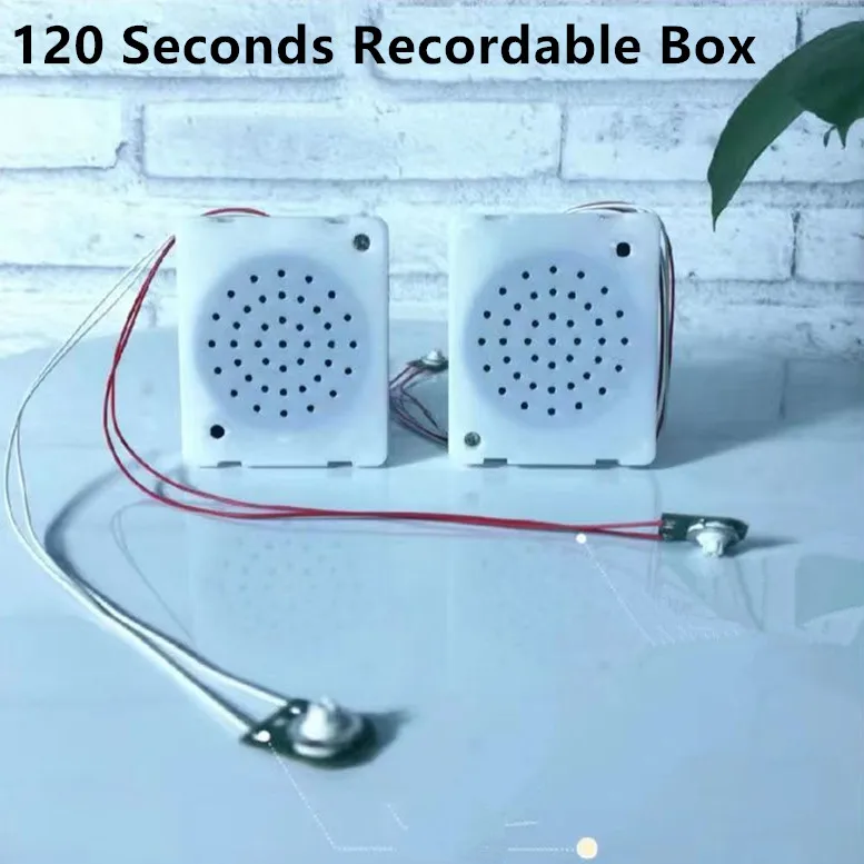 Christmas Gift 120s Recordable Voice Module Music Box Sound Recorder Sound Chip Sound Box for Plush Toy Stuffed
Christmas Gift 120s Recordable Voice Module Music Box Sound Recorder Sound Chip Sound Box for Plush Toy Stuffed