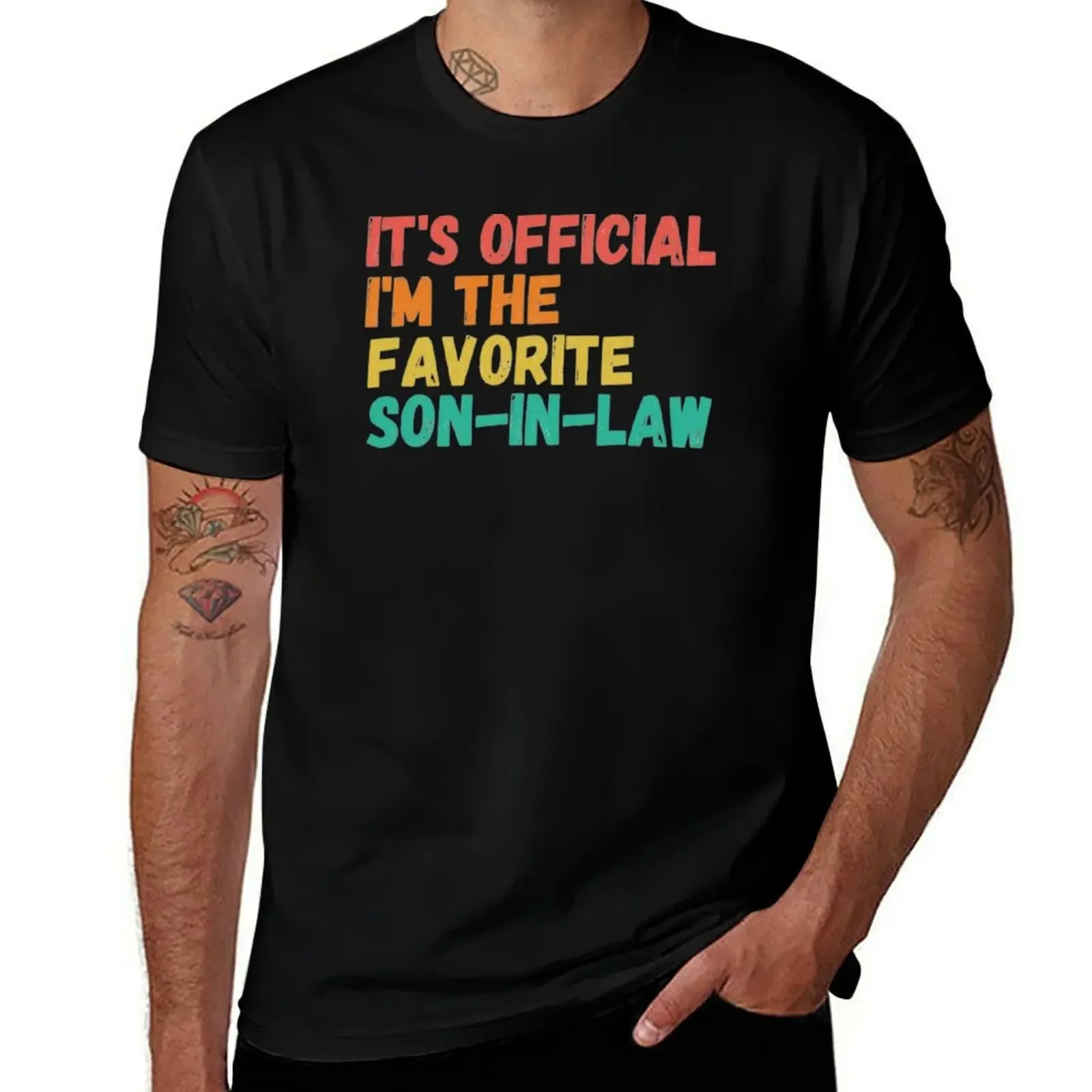 It's official I'm favorite son in law, cool son-in-law, favorite son-in-law T-Shirt anime shirt men workout shirt
It's official I'm favorite son in law, cool son-in-law, favorite son-in-law T-Shirt anime shirt men workout shirt