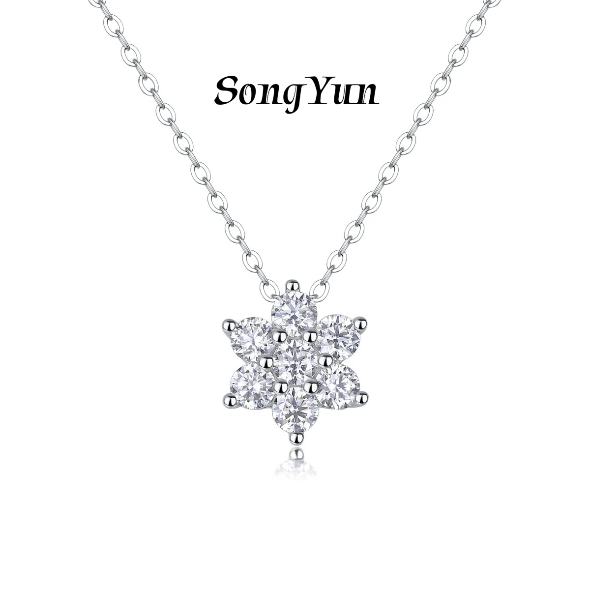SongYun Luxury Jewelry 925 Sterling Silver Necklaces D Color VVS Moissanite Star Necklace Vintage for Girlfriend Fine Jewelry
SongYun Luxury Jewelry 925 Sterling Silver Necklaces D Color VVS Moissanite Star Necklace Vintage for Girlfriend Fine Jewelry