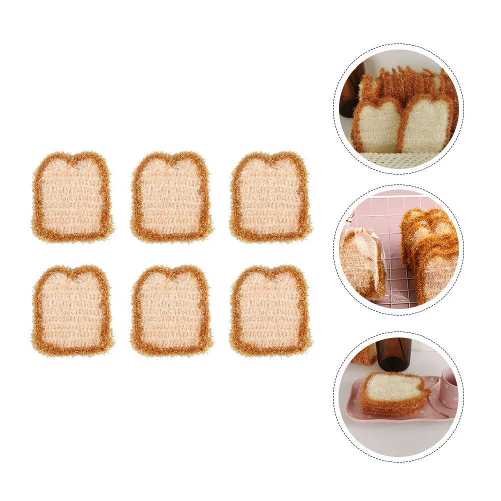 6pcs Premium Polyester Dish Cloths Kitchen Scrub Towels Non-Scratch Washing Towel For Dishes Bowls Pots Yellow Stain Resistant
6pcs Premium Polyester Dish Cloths Kitchen Scrub Towels Non-Scratch Washing Towel For Dishes Bowls Pots Yellow Stain Resistant