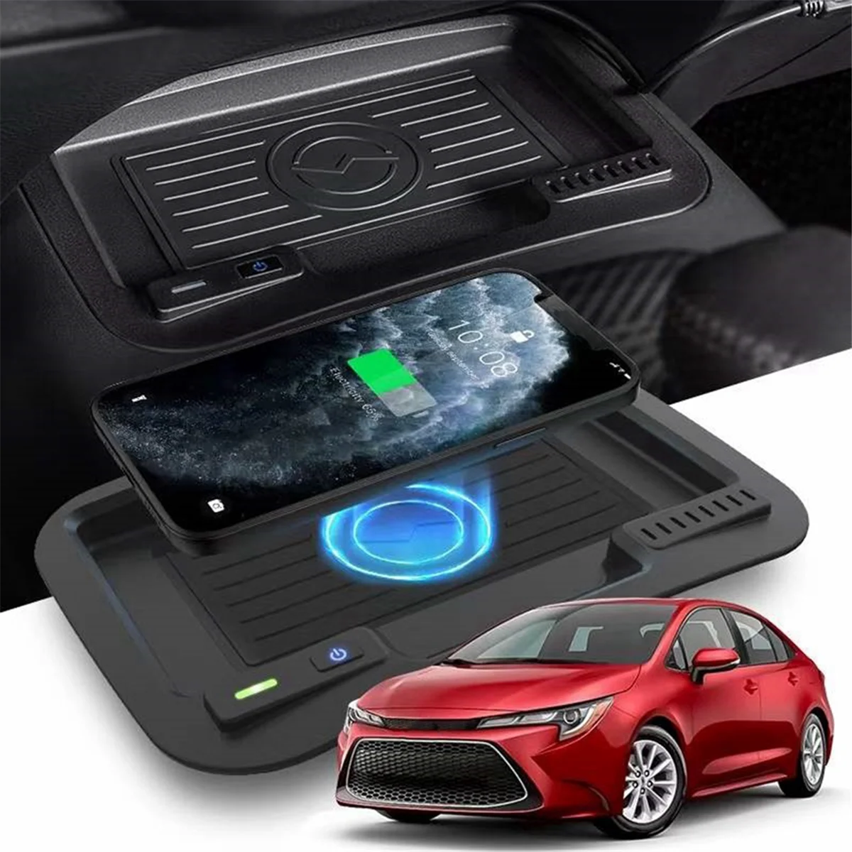 N36R_TM Автомобильное беспроводное зарядное устройство Qi для Toyota Corolla 2020-2024 гг.
N36R_TM Автомобильное беспроводное зарядное устройство Qi для Toyota Corolla 2020-2024 гг.