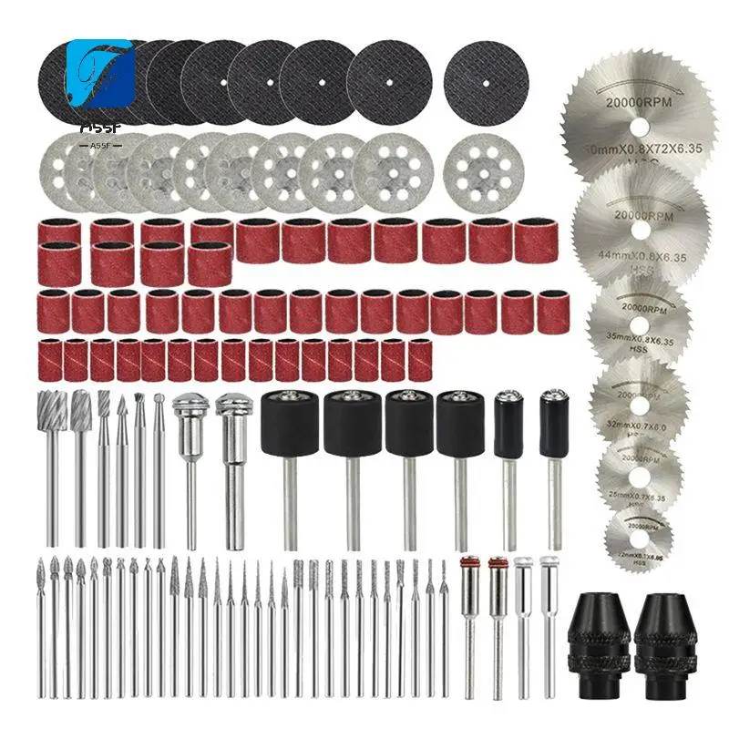 A55F-121Pcs Mini Tool Accssory Set HSS Mini Drill Bit File Cut Set Rotary Tools Set
A55F-121Pcs Mini Tool Accssory Set HSS Mini Drill Bit File Cut Set Rotary Tools Set