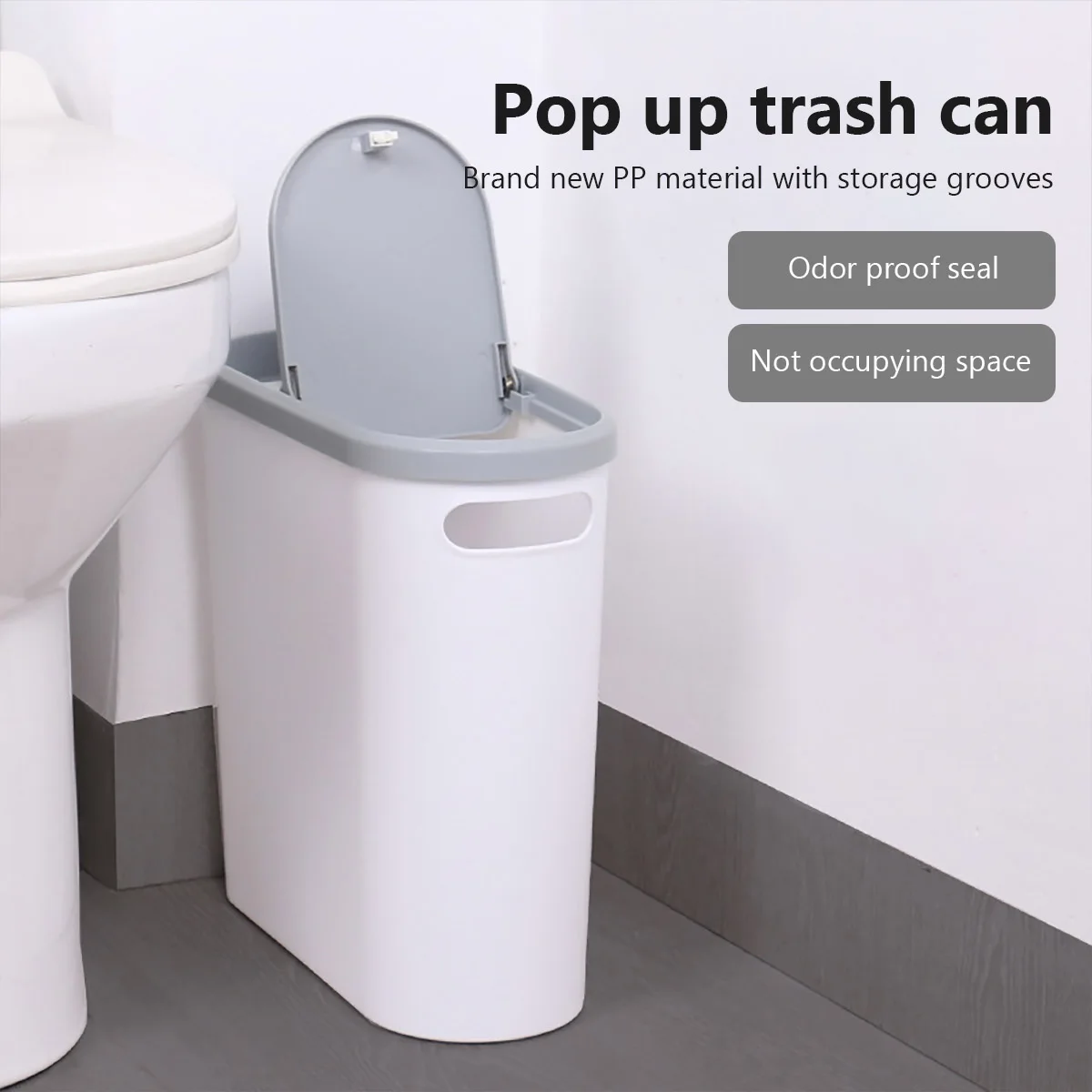 10L Bathroom Trash Can Press Type Garbage Can with Lid Trash Bin for Kitchen Bedroom Living Room Toilet Bucket Waste Trash Can
10L Bathroom Trash Can Press Type Garbage Can with Lid Trash Bin for Kitchen Bedroom Living Room Toilet Bucket Waste Trash Can