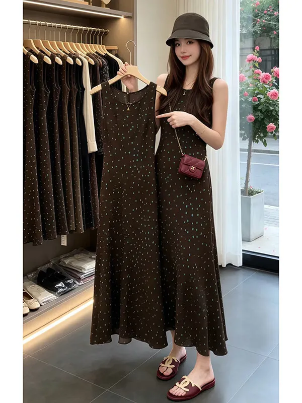 Casual High Waist A-Line Dress Women's Summer Fashion Vintage Checkered Loose Fit Belly Covering Age-Defying Short Sleeve Dress
Casual High Waist A-Line Dress Women's Summer Fashion Vintage Checkered Loose Fit Belly Covering Age-Defying Short Sleeve Dress