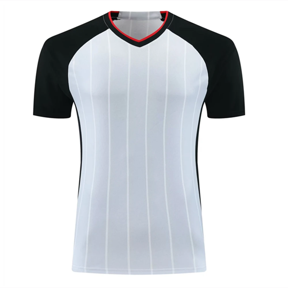Professional Referee Basketball Jersey Men & Women Judge Tops V-Neck Short-Sleeved Stripe Breathable Grey Game Umpire Shirt
Professional Referee Basketball Jersey Men & Women Judge Tops V-Neck Short-Sleeved Stripe Breathable Grey Game Umpire Shirt