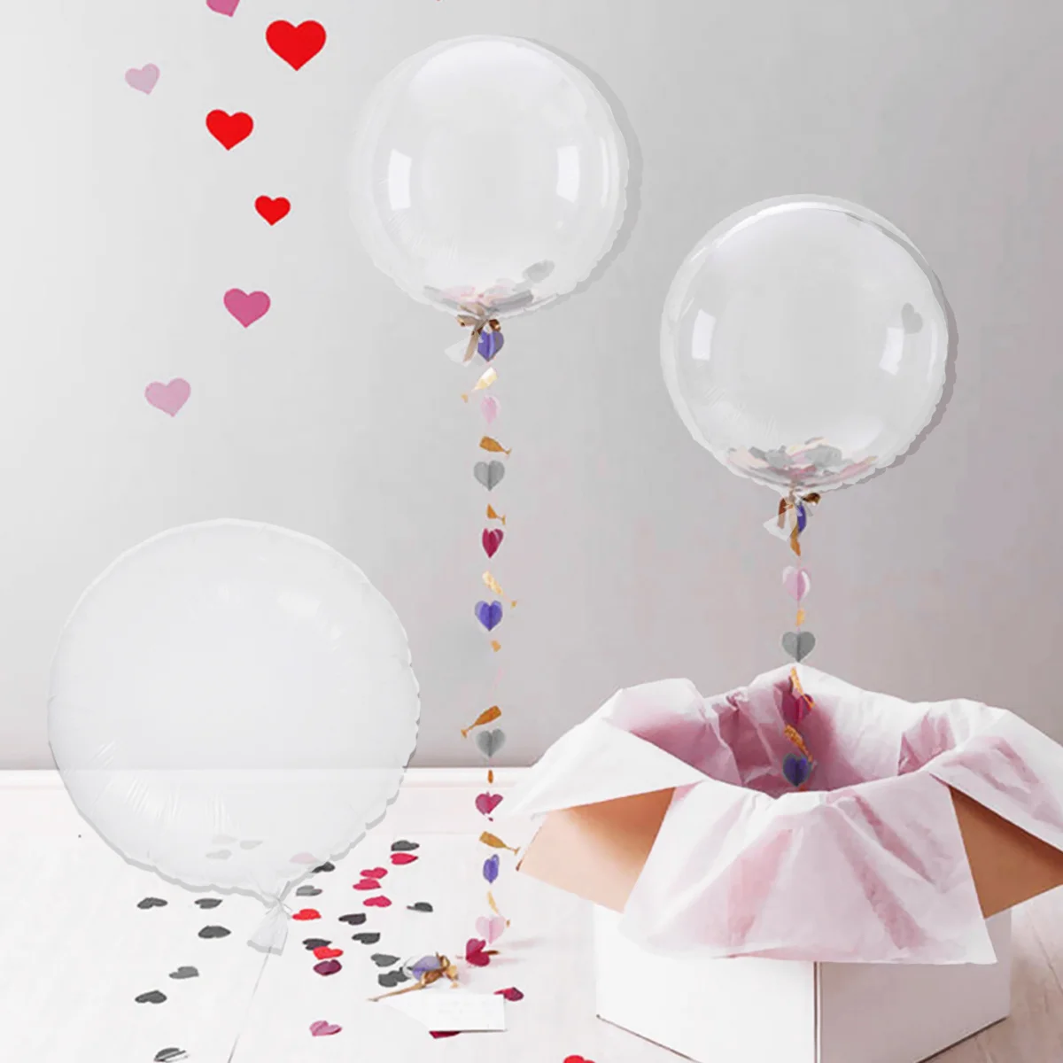 Clear Confetti Balloons Transparent Ball Decoration For Wedding Birthday Party Celebration Event Balloon Kit Decor
Clear Confetti Balloons Transparent Ball Decoration For Wedding Birthday Party Celebration Event Balloon Kit Decor