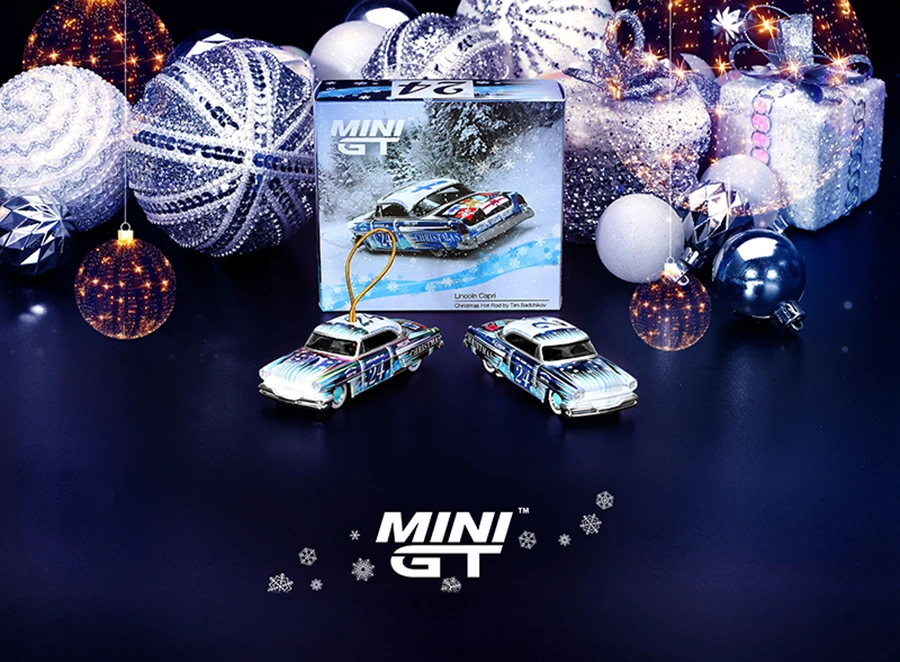 MINIGT 1/64 Lincoln Capri Christmas Hot Rod By Tim Sadchikov 2024 MGT00888-L Car Alloy Diecast Model Kids Xmas Gift Toys Boys
MINIGT 1/64 Lincoln Capri Christmas Hot Rod By Tim Sadchikov 2024 MGT00888-L Car Alloy Diecast Model Kids Xmas Gift Toys Boys