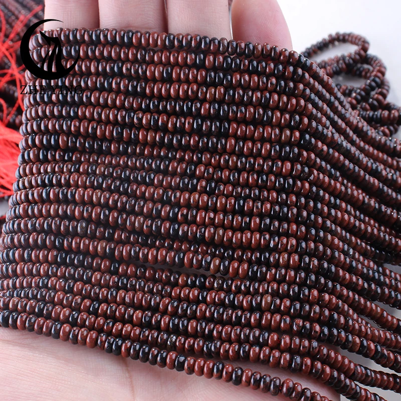 2x4mm Rondelle Natural Stone Beads Mahogany Obsidian Loose Spacer Abacus Beads for Jewelry Making DIY Accessories
2x4mm Rondelle Natural Stone Beads Mahogany Obsidian Loose Spacer Abacus Beads for Jewelry Making DIY Accessories