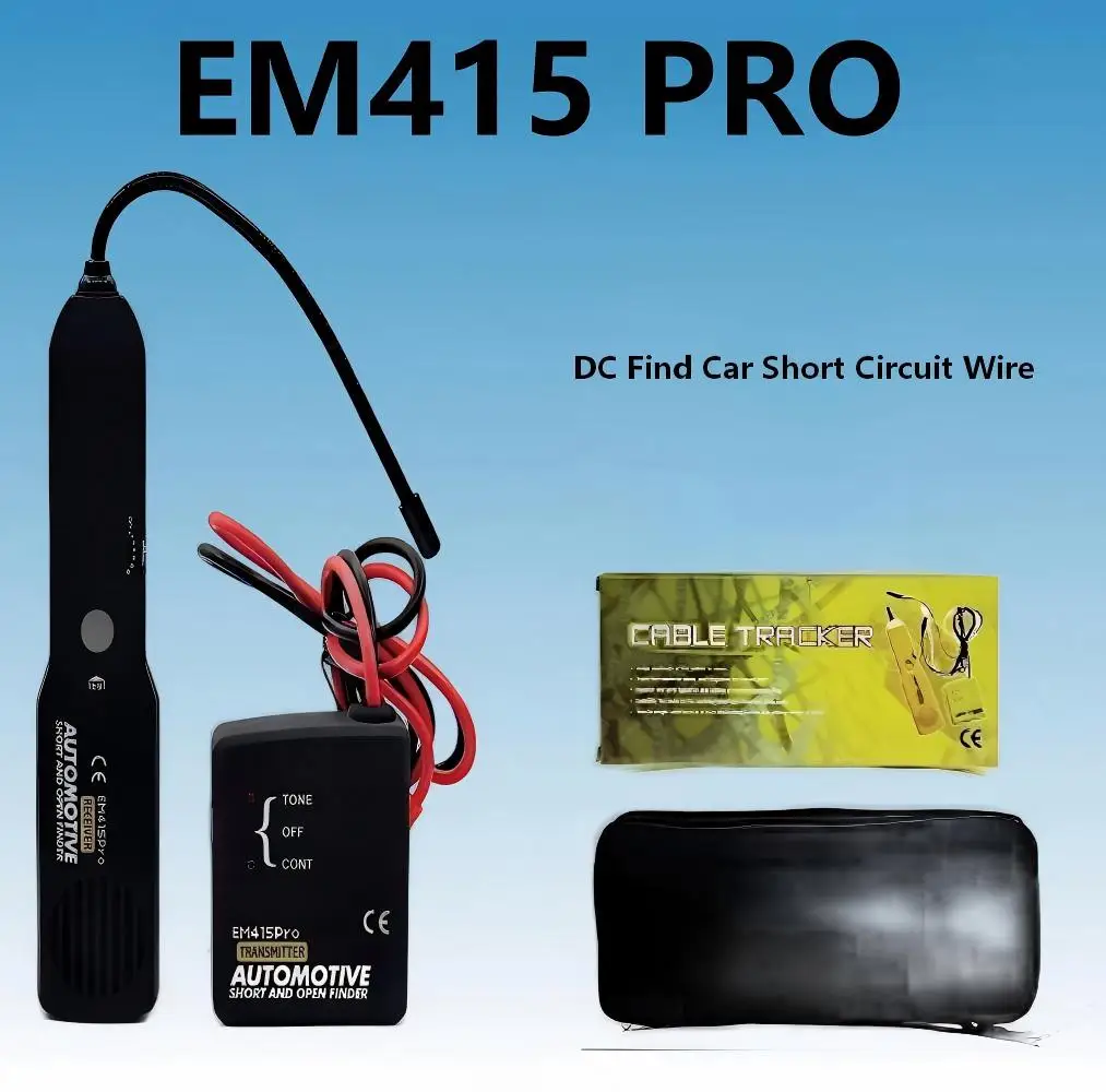 Automotive Short Cable Tracker and Open Wire Finder EM415 Pro Scanner 6-42V DC Universal Car Short Circuit Wire Repair Detector
Automotive Short Cable Tracker and Open Wire Finder EM415 Pro Scanner 6-42V DC Universal Car Short Circuit Wire Repair Detector