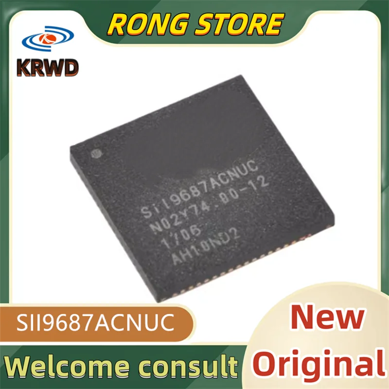 2PCS SiI9687ACNUC New and Original SII9687ACNUC SII9687ACNU SII9687ACN SII9687A
2PCS SiI9687ACNUC New and Original SII9687ACNUC SII9687ACNU SII9687ACN SII9687A
