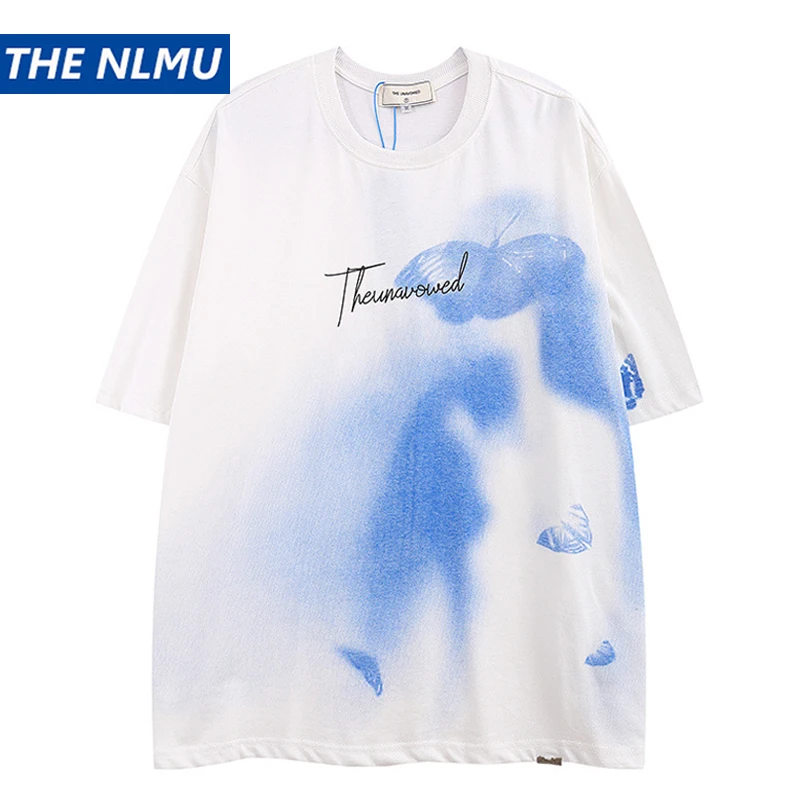 Hip Hop Mens T-Shirt Streetwear 2025 Letter Butterfly Graffiti T Shirt White Black Tshirt Harajuku Unisex Tops Tees Y2K Clothing
Hip Hop Mens T-Shirt Streetwear 2025 Letter Butterfly Graffiti T Shirt White Black Tshirt Harajuku Unisex Tops Tees Y2K Clothing