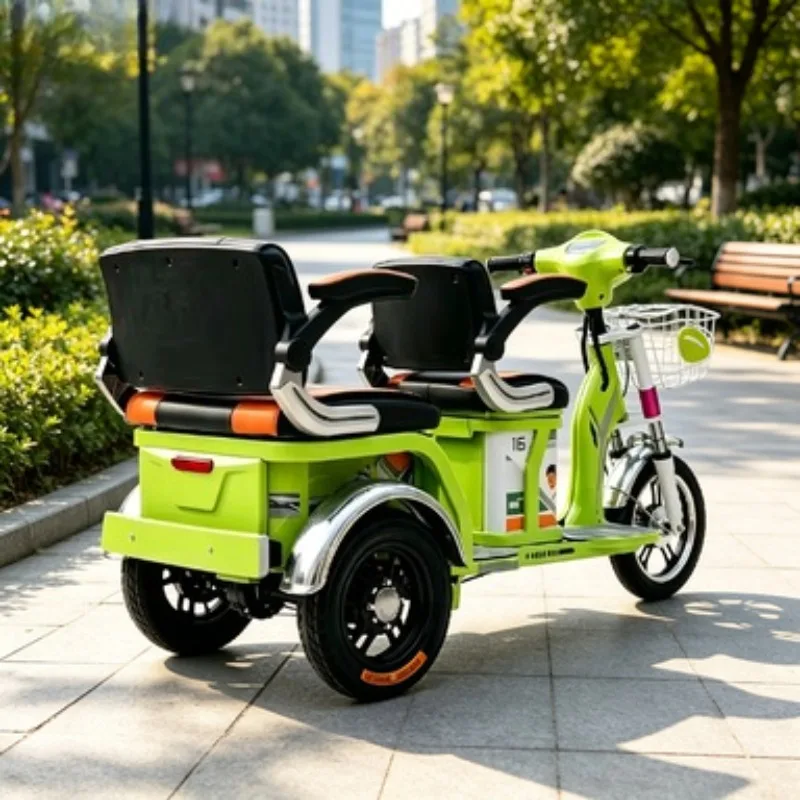 Electric Tricycle Best-Selling New 3-Speed 600W 48V Lead-Acid Battery Steel Frame Comfortable Ride with Canopy
Electric Tricycle Best-Selling New 3-Speed 600W 48V Lead-Acid Battery Steel Frame Comfortable Ride with Canopy