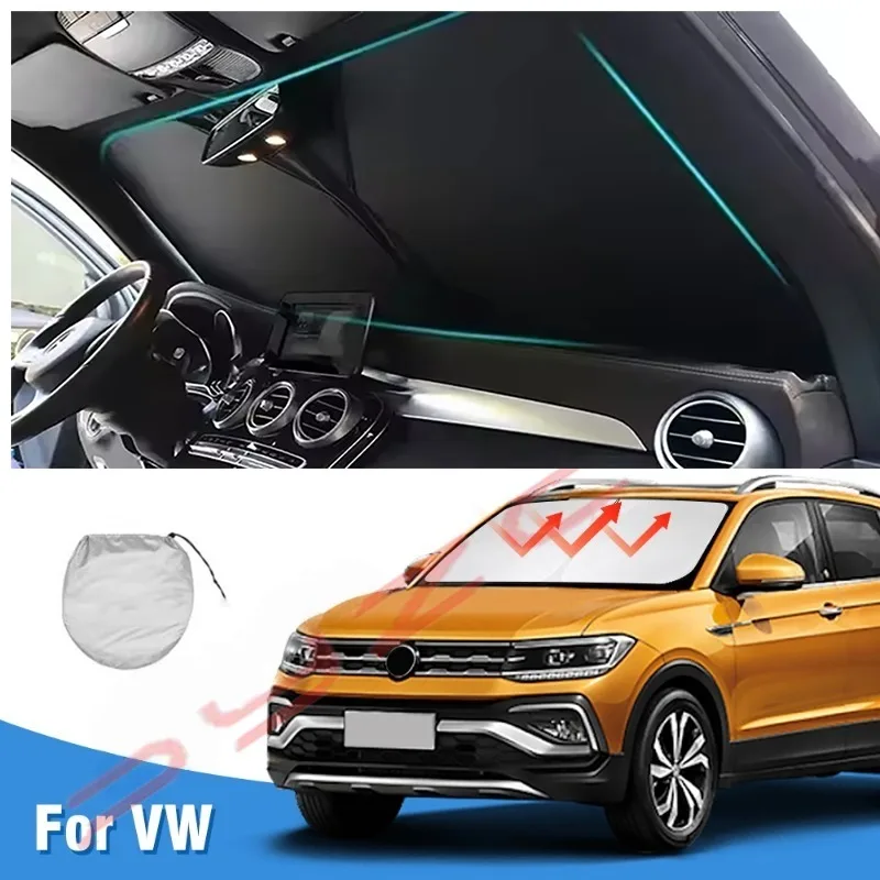 Windshield Sun Shade For Volkswagen VW T-Cross TCross 2018-2023 Accessories Sunshade Sun Visor Protector Foldable Blocks UV Rays
Windshield Sun Shade For Volkswagen VW T-Cross TCross 2018-2023 Accessories Sunshade Sun Visor Protector Foldable Blocks UV Rays