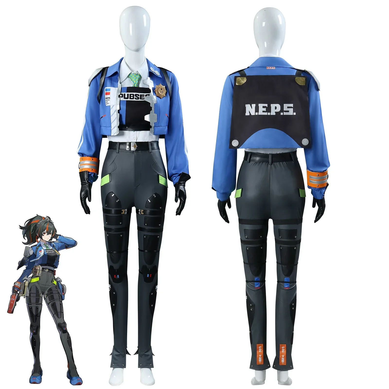 Zenless Zone Zero Anime Game Zhu Yuan Cosplay Costume Wig Zhuyuan Uniform Criminal Investigation Special Response Team New
Zenless Zone Zero Anime Game Zhu Yuan Cosplay Costume Wig Zhuyuan Uniform Criminal Investigation Special Response Team New