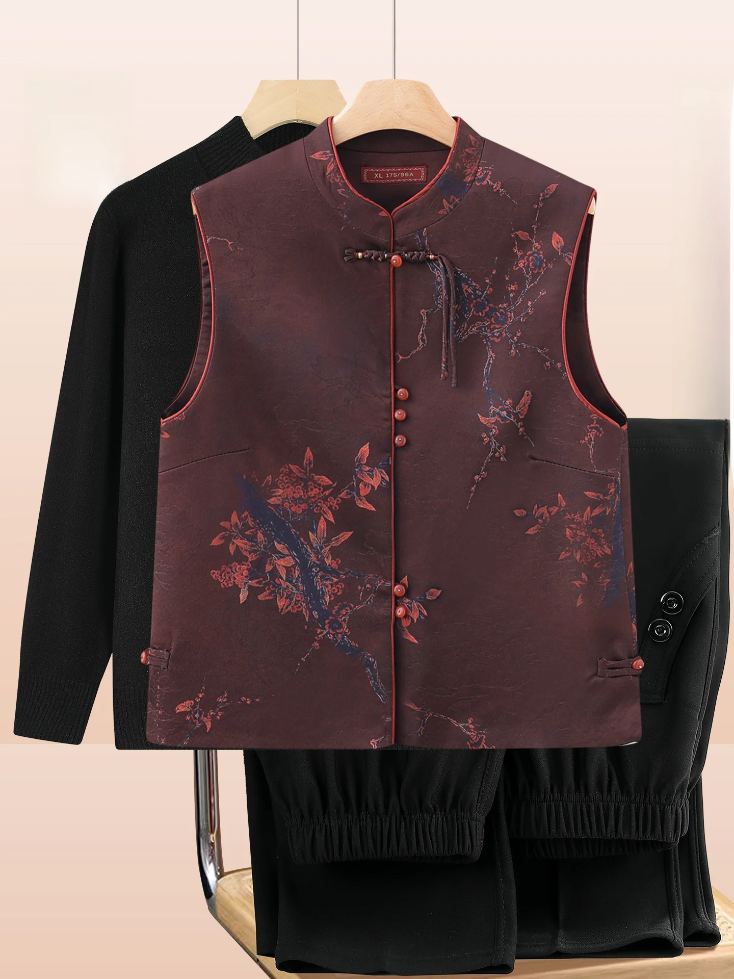 Элегантный осенний жилет для женщин: кардиган с длинными брюками, свободный крой, принт, застежка на одну пуговицу
Элегантный осенний жилет для женщин: кардиган с длинными брюками, свободный крой, принт, застежка на одну пуговицу