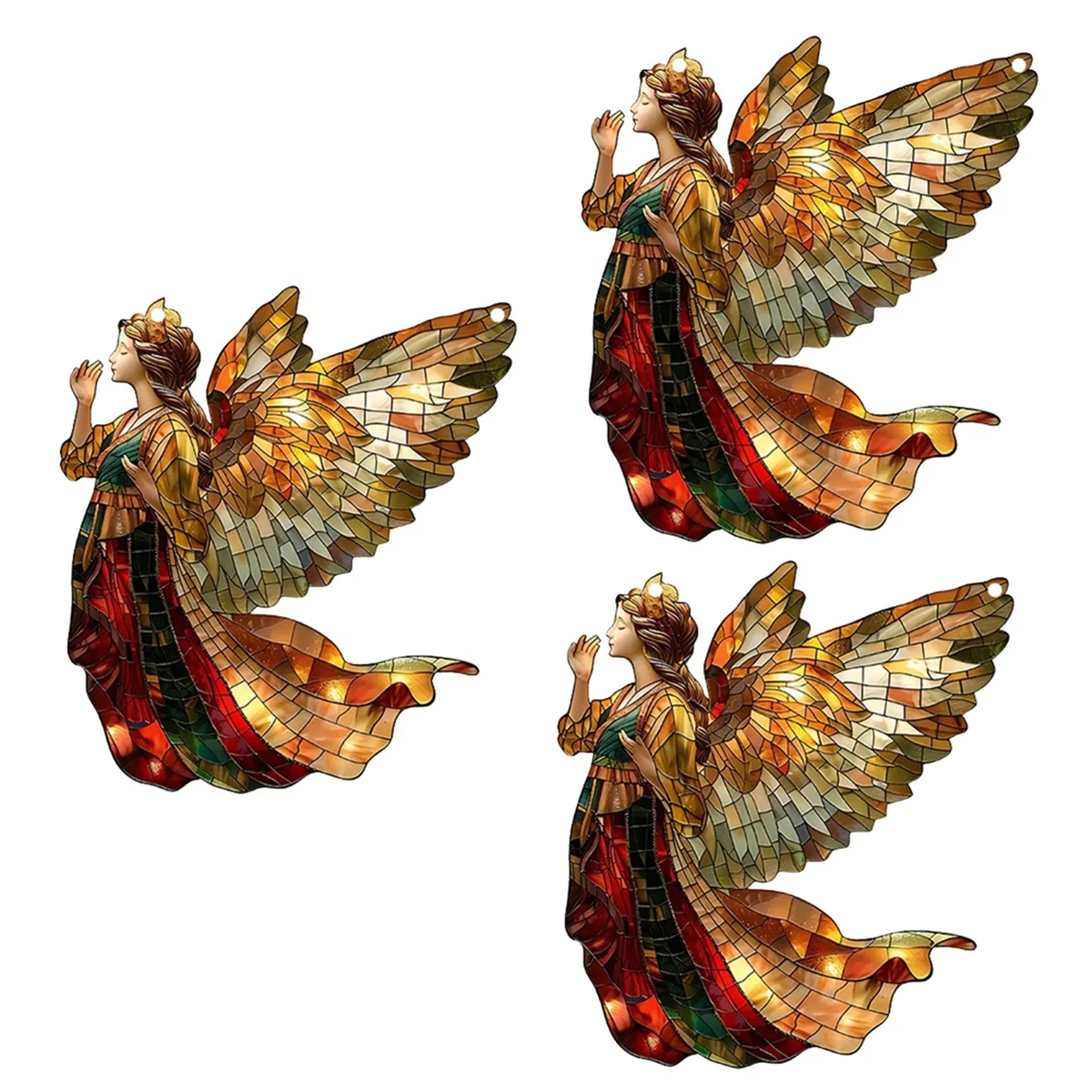 A77I Christmas Angel Sun Catcher Acrylic Window Decoration Balcony Garden Hanging Sign
A77I Christmas Angel Sun Catcher Acrylic Window Decoration Balcony Garden Hanging Sign