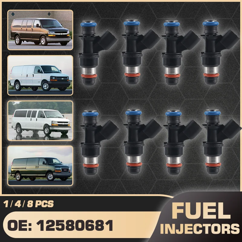 Engine Fuel Injector Nozzle For Chevrolet Express 2500 3500 4500 2008-2009 GMC Savana 2500 3500 4500 2008-2009 12580681 FJ887
Engine Fuel Injector Nozzle For Chevrolet Express 2500 3500 4500 2008-2009 GMC Savana 2500 3500 4500 2008-2009 12580681 FJ887