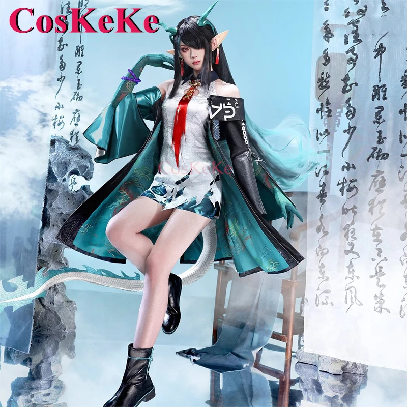 CosKeKe Dusk Cosplay Anime Game Arknights Costume Gorgeous Sweet Combat Uniform Women Halloween Party Role Play Clothing S-L New
CosKeKe Dusk Cosplay Anime Game Arknights Costume Gorgeous Sweet Combat Uniform Women Halloween Party Role Play Clothing S-L New