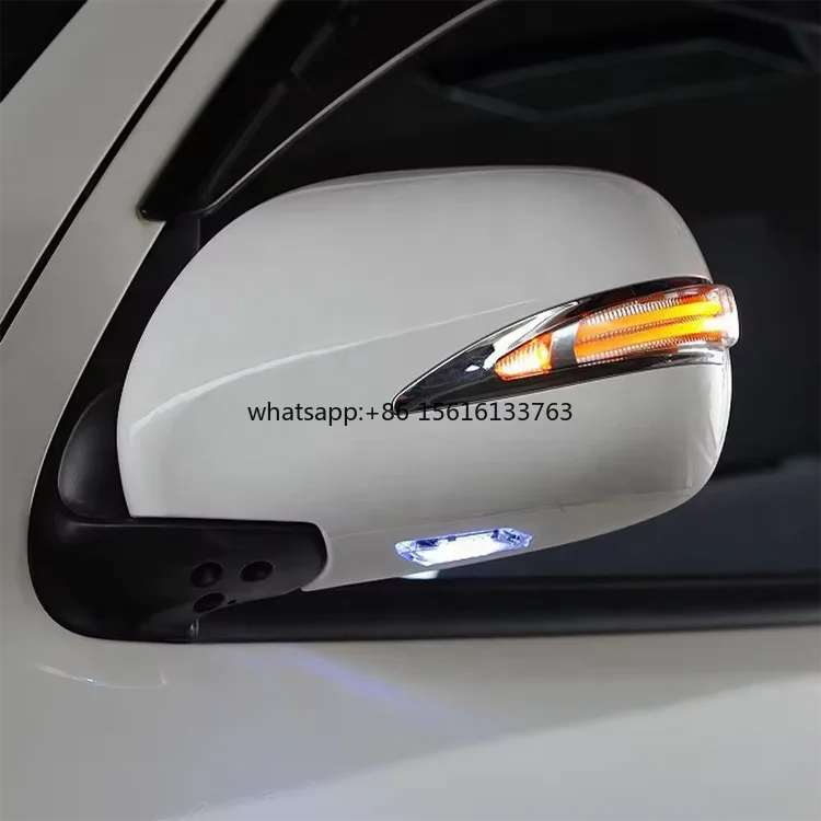 White LED Side Mirror for Hiace KDH200 2005-2018 LED Electric Auto-fold Side Mirror Spare Body Parts Accessories
White LED Side Mirror for Hiace KDH200 2005-2018 LED Electric Auto-fold Side Mirror Spare Body Parts Accessories