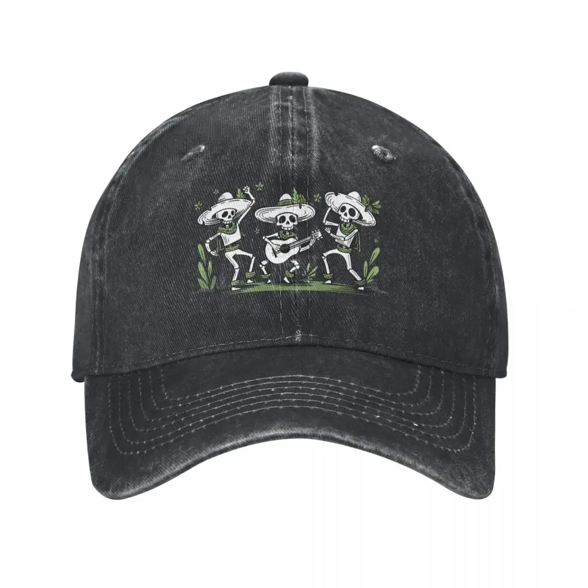 Mexican dancing skeletons Baseball Cap Hat Man For The Sun fashionable Beach Bag funny hat Men's Baseball Women's
Mexican dancing skeletons Baseball Cap Hat Man For The Sun fashionable Beach Bag funny hat Men's Baseball Women's