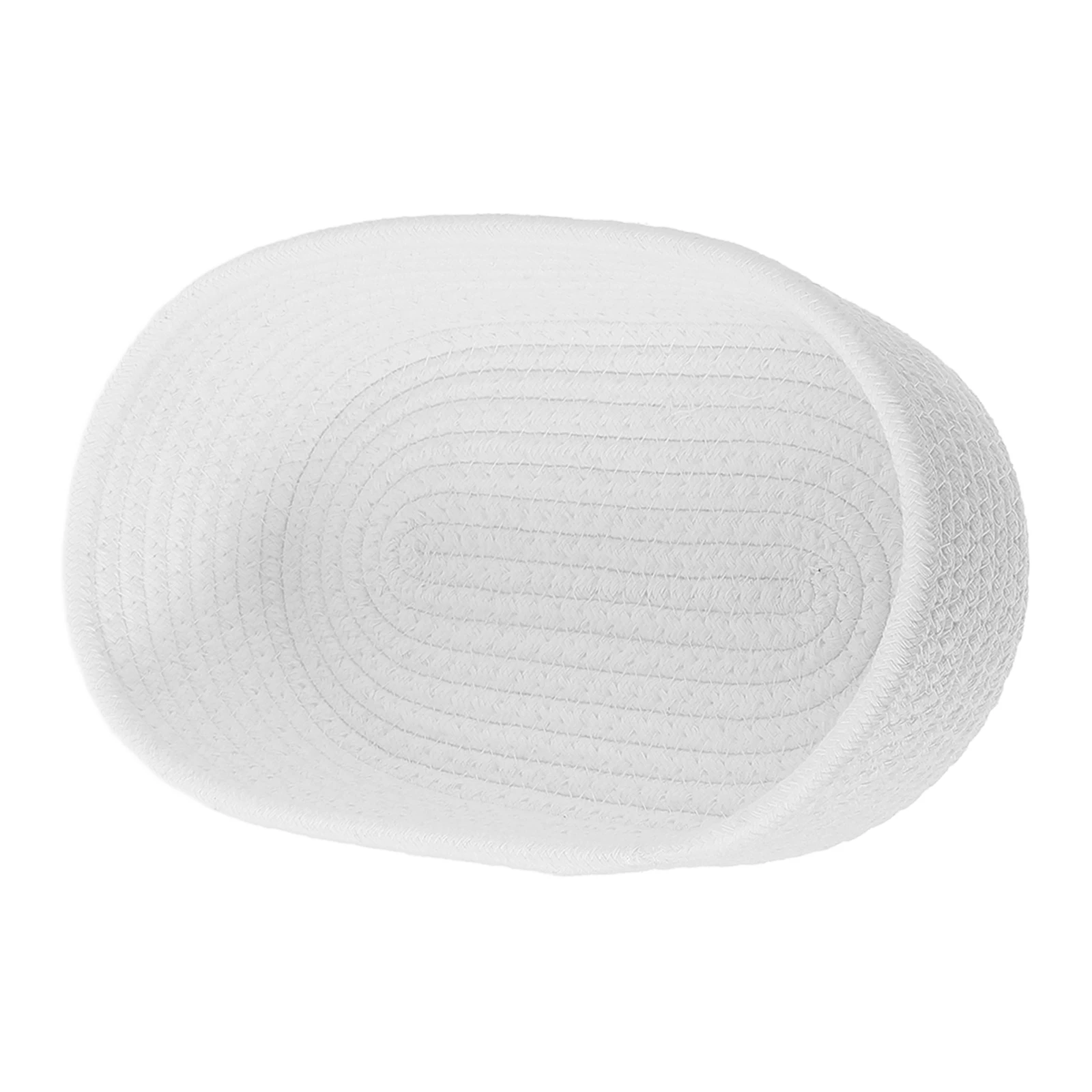 Cotton Rope Basket Woven Desktop ganizer Storage Boat Shape Large Capacity Makeup Snack Holder Bedroom Sundries 
Cotton Rope Basket Woven Desktop ganizer Storage Boat Shape Large Capacity Makeup Snack Holder Bedroom Sundries