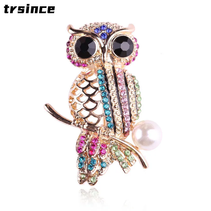 Fashion Creative Personality Colored Animal Owl Brooch Men's and Women's Clothing Accessories Accessories
Fashion Creative Personality Colored Animal Owl Brooch Men's and Women's Clothing Accessories Accessories
