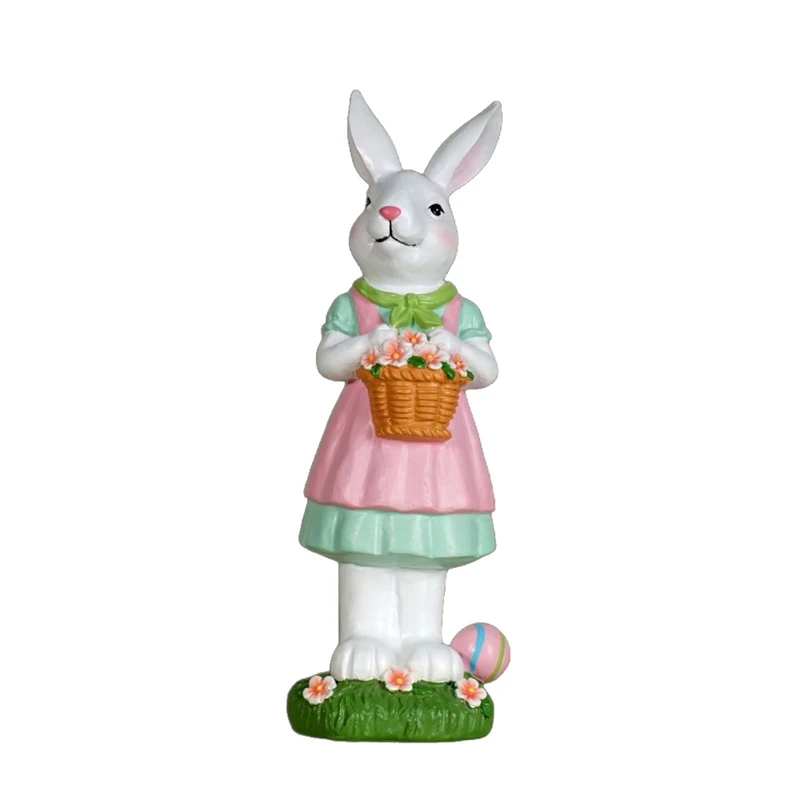 Easter Bunny Resin Garden Figurine Outdoor Patio Statue Spring Holiday Decoration For Home Entryway Porch Gift For Kids Family
Easter Bunny Resin Garden Figurine Outdoor Patio Statue Spring Holiday Decoration For Home Entryway Porch Gift For Kids Family