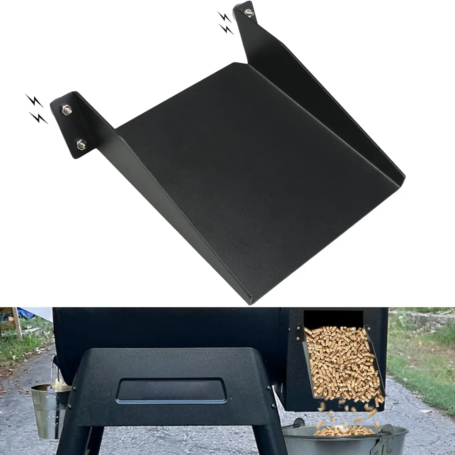 Pellets for Smoker Grill Assist Chute, Wood Pellets Helper Slide, Smoker Tube for Pellet Grills for Traeger Smoker Cleaning, No
Pellets for Smoker Grill Assist Chute, Wood Pellets Helper Slide, Smoker Tube for Pellet Grills for Traeger Smoker Cleaning, No
