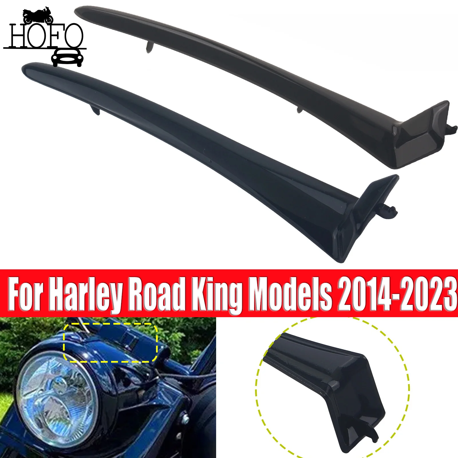 Top Headlight Nacelle Cover Trim Spear For Harley FLHR FLHRXS 2014-2023 Motorcycle
Top Headlight Nacelle Cover Trim Spear For Harley FLHR FLHRXS 2014-2023 Motorcycle