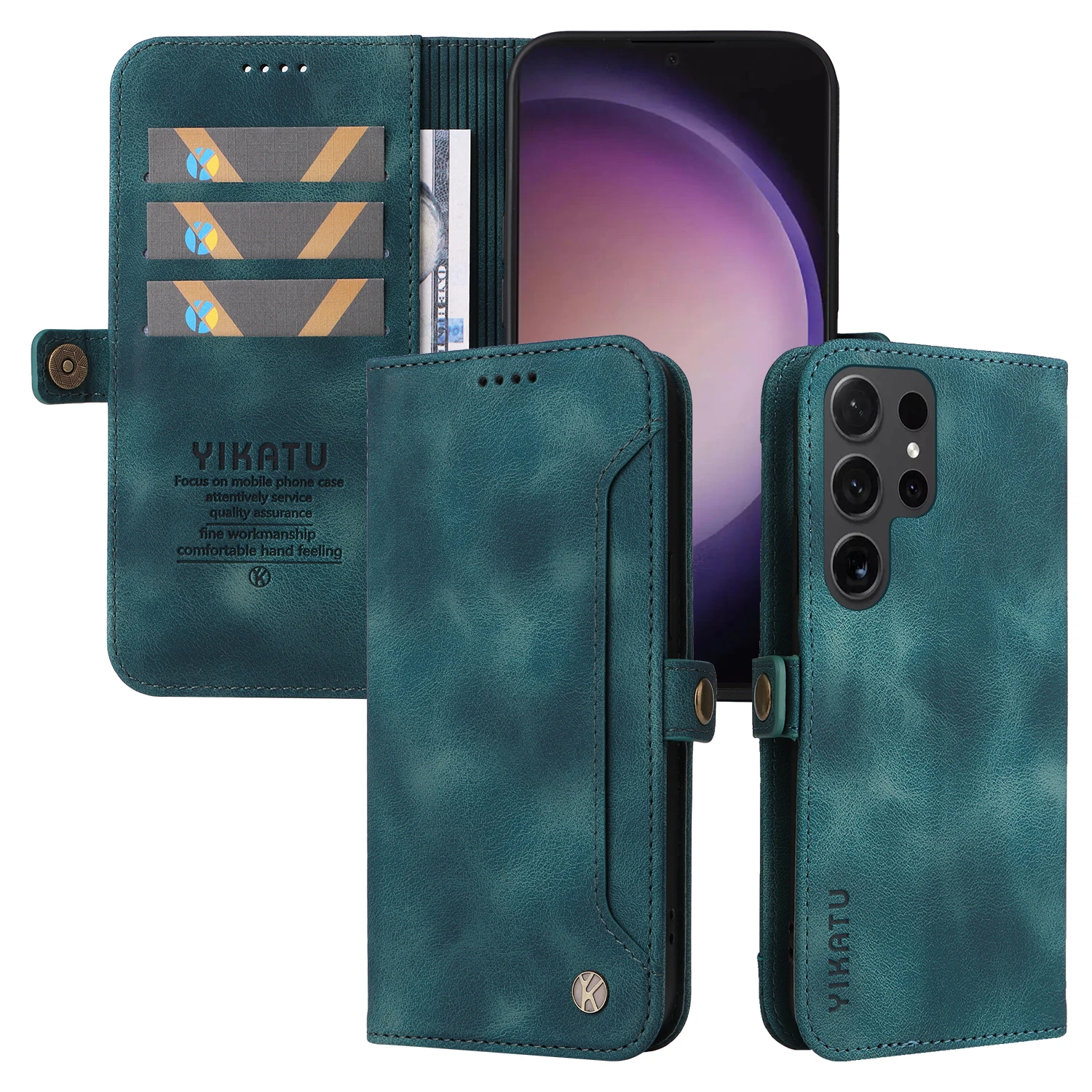 Luxury Ring Leather Wallet Card Slot Phone Case for Samsung Galaxy S24 Ultra S23 Plus S22 S21 FE Flip Purse Holder Cover Coque
Luxury Ring Leather Wallet Card Slot Phone Case for Samsung Galaxy S24 Ultra S23 Plus S22 S21 FE Flip Purse Holder Cover Coque