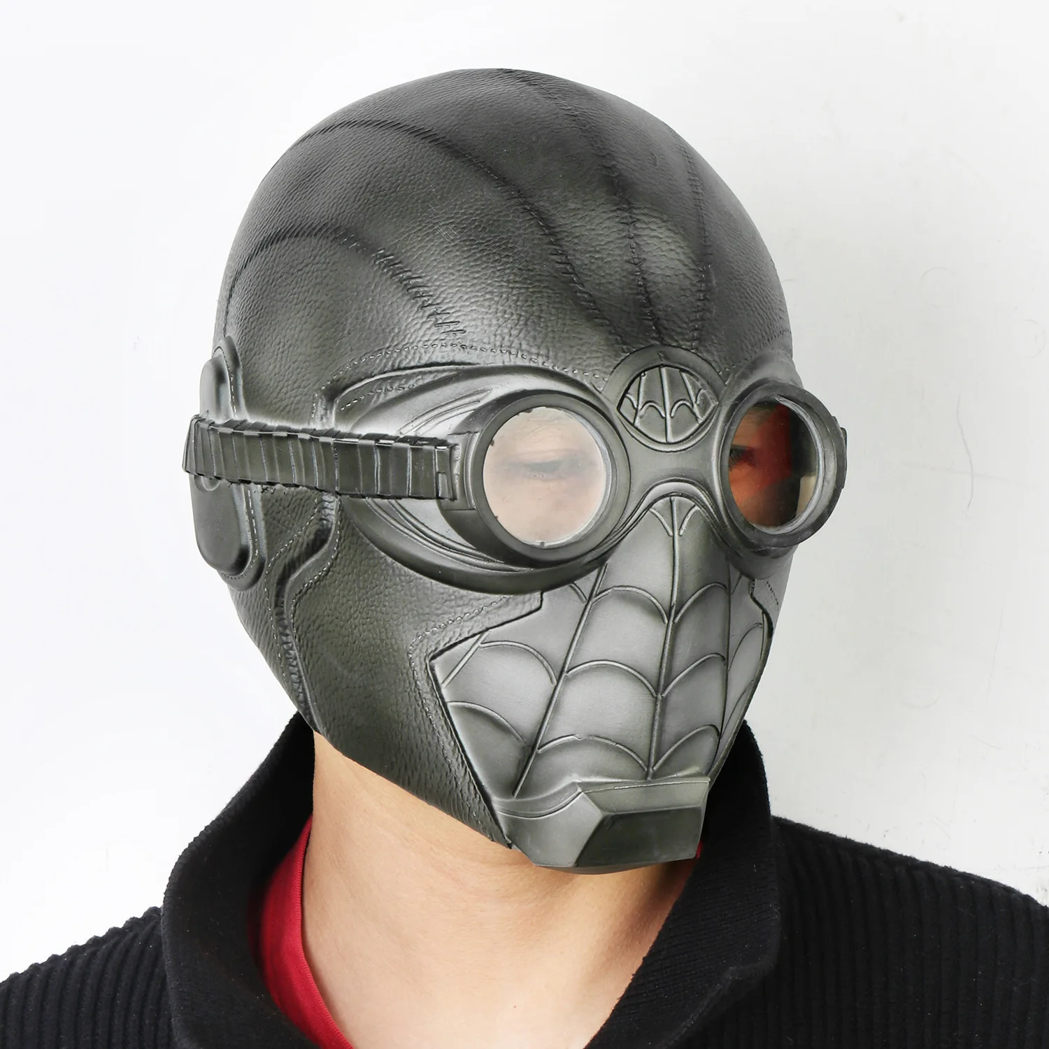 Spider-Man Noir Mask Full Head Latex Mask Halloween Party Masquerade Costume Prop Game Cosplay Accessories
Spider-Man Noir Mask Full Head Latex Mask Halloween Party Masquerade Costume Prop Game Cosplay Accessories