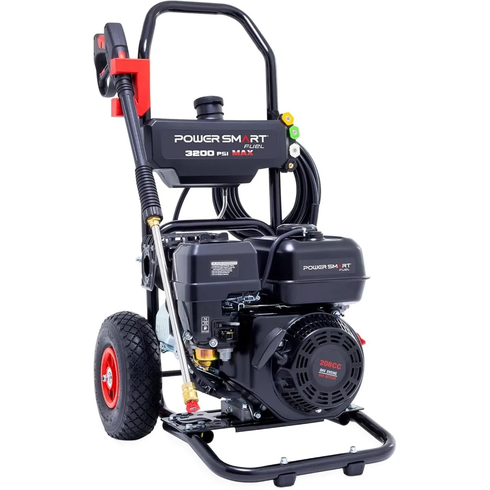 Газовая мойка высокого давления PowerSmart 3200 PSI, 2,5 GPM, 4500 Вт для уборки автомобилей, заборов, проездов, домов, патио (DB1051)
Газовая мойка высокого давления PowerSmart 3200 PSI, 2,5 GPM, 4500 Вт для уборки автомобилей, заборов, проездов, домов, патио (DB1051)