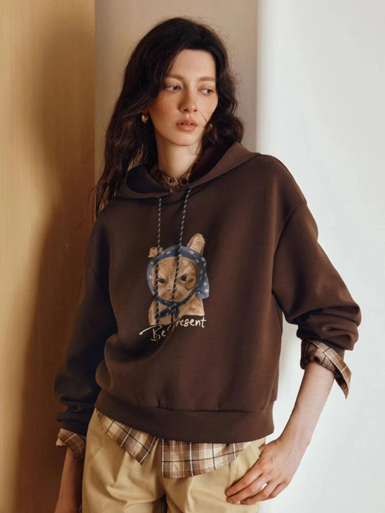 OLrain 2025 Women's Autumn Hooded Sweatshirts Cartoon Cute Print Loose Tops Casual Commute Knitwear Female Clothing O57QR000995
OLrain 2025 Women's Autumn Hooded Sweatshirts Cartoon Cute Print Loose Tops Casual Commute Knitwear Female Clothing O57QR000995