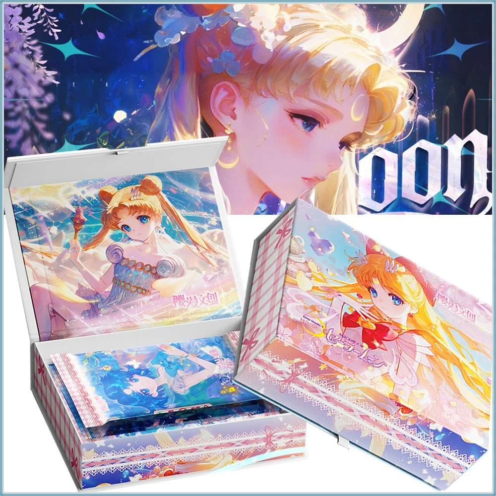 Sailor Moon Magical Girl Anime Collection Cards Hino Rei Aino Minako Beautiful Charm Trendy Peripheral Hobby Card Gifts for Fans
Sailor Moon Magical Girl Anime Collection Cards Hino Rei Aino Minako Beautiful Charm Trendy Peripheral Hobby Card Gifts for Fans