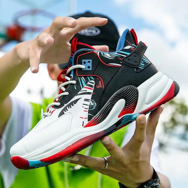 2025 Spring New Basketball Shoes Fashionable Versatile Sports Shoes Fashionable Large Size Men's Shoes Lightweight Rebound Casua
2025 Spring New Basketball Shoes Fashionable Versatile Sports Shoes Fashionable Large Size Men's Shoes Lightweight Rebound Casua