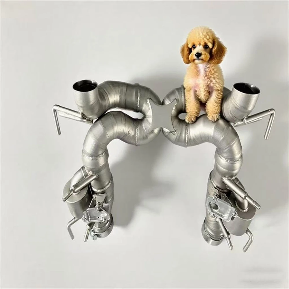 Титановый клапан выхлопной трубы, глушитель для Ferrari SF90 3.9T V8 2019-2023, модификация звука выхлопной трубы спортивного автомобиля
Титановый клапан выхлопной трубы, глушитель для Ferrari SF90 3.9T V8 2019-2023, модификация звука выхлопной трубы спортивного автомобиля