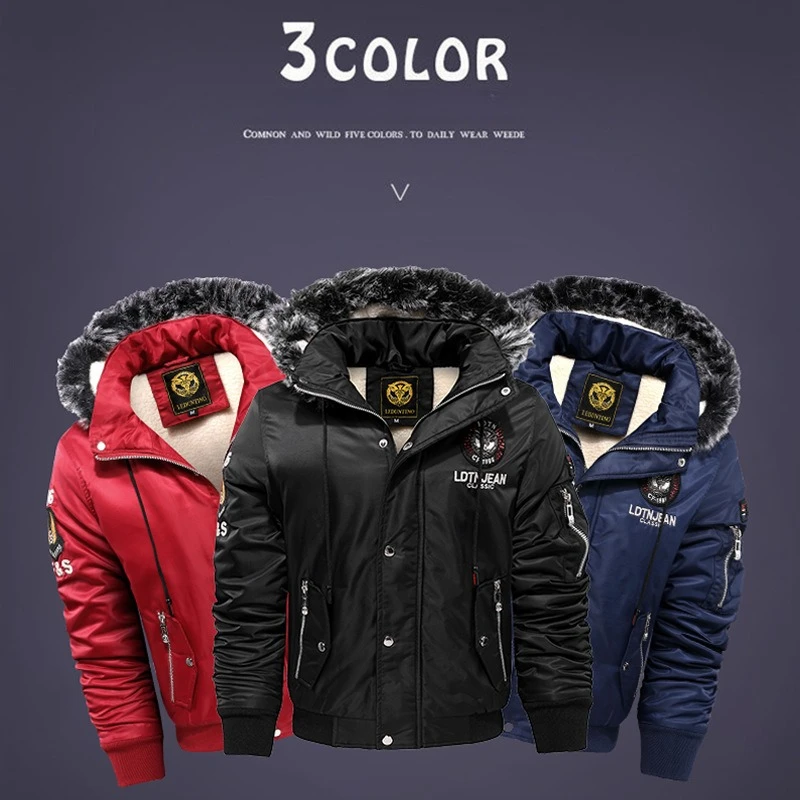 Thick Down & Parka Coat Oversize Plus Velvet Thick 2026 Brand Keep Warm Winter Men's Black Blue Red Padded Jacket Coat Men
Thick Down & Parka Coat Oversize Plus Velvet Thick 2026 Brand Keep Warm Winter Men's Black Blue Red Padded Jacket Coat Men