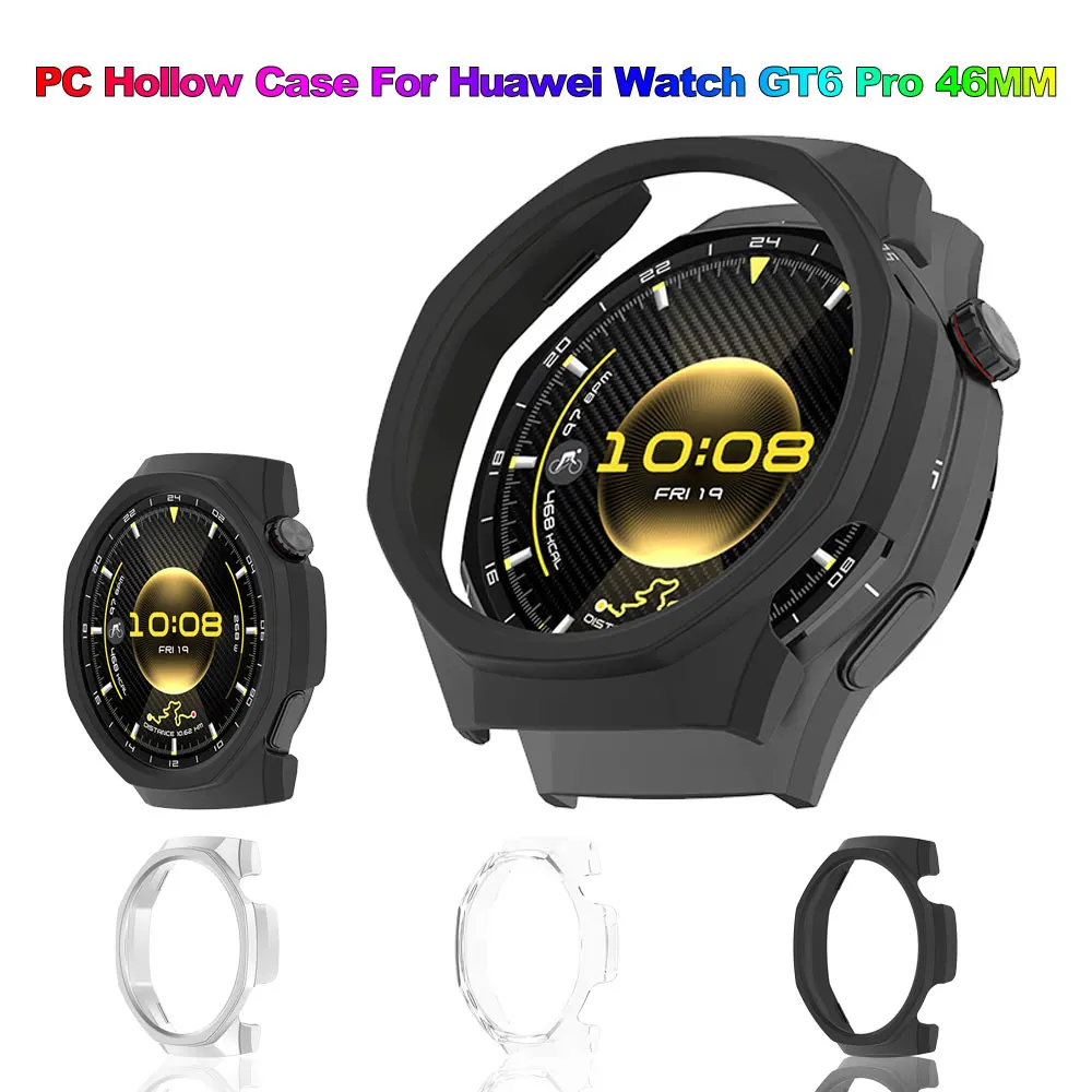 PC Hollow Case for Huawei Watch GT6 Pro 46mm Smart Watch Hard Protective Cover Anti-scratch Bumper Shell for Huawei GT 6 Pro
PC Hollow Case for Huawei Watch GT6 Pro 46mm Smart Watch Hard Protective Cover Anti-scratch Bumper Shell for Huawei GT 6 Pro