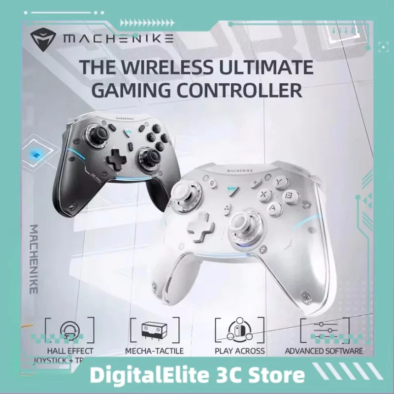 Геймпад Machenike G5 Pro беспроводной игровой, контроллер с триггером Elite Hall, джойстик с тактильными кнопками, переключатель для ПК, Android, IOS, 2024
Геймпад Machenike G5 Pro беспроводной игровой, контроллер с триггером Elite Hall, джойстик с тактильными кнопками, переключатель для ПК, Android, IOS, 2024