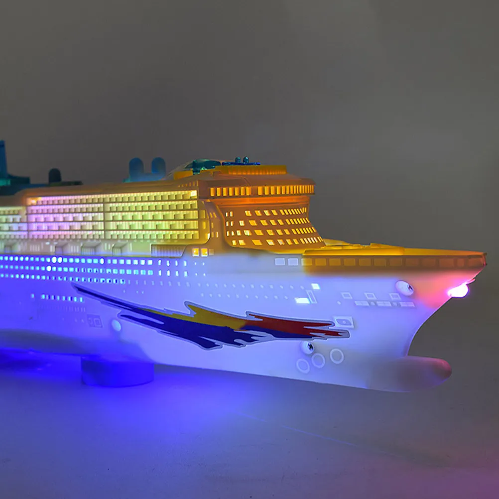 Mini Music Cruises Ship with Flashing Running Whistle Realistic Engine Simulation Ocean Liner for Children Water Play
Mini Music Cruises Ship with Flashing Running Whistle Realistic Engine Simulation Ocean Liner for Children Water Play