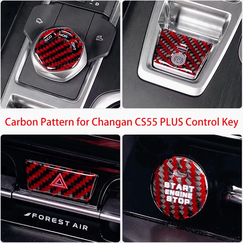 Карбоновый узор для Changan CS55 PLUS 2023 2024, декоративная наклейка на ключ управления Cs55plus
Карбоновый узор для Changan CS55 PLUS 2023 2024, декоративная наклейка на ключ управления Cs55plus
