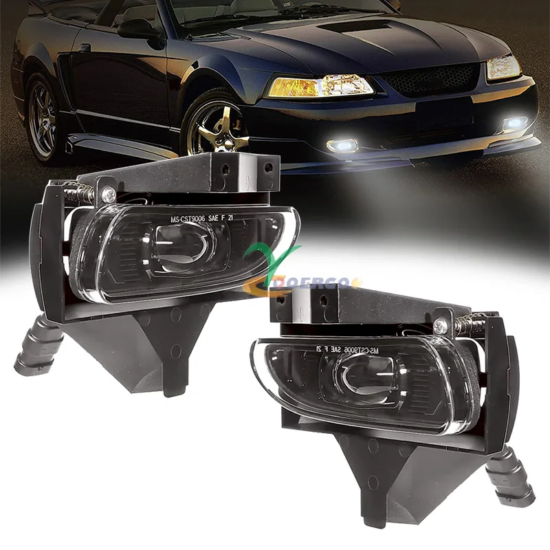 DOT Approved LED Fog Light Lamp Smoke Lens For 99-04 Ford Mustang 1999 2000 2001 2002 2003 2004
DOT Approved LED Fog Light Lamp Smoke Lens For 99-04 Ford Mustang 1999 2000 2001 2002 2003 2004