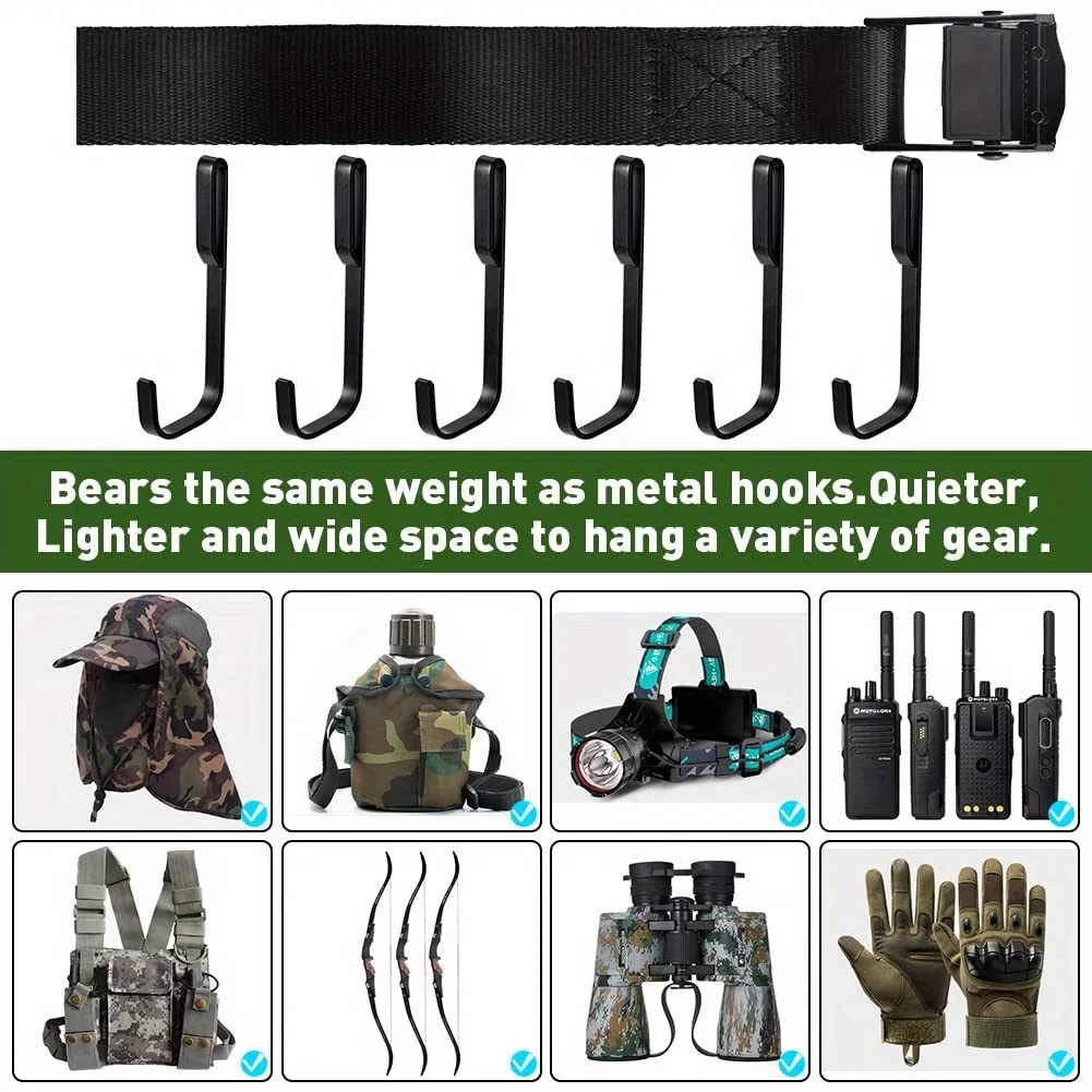 Treestand Strap Hangers Hooks Outdoor Hunting Accessory Bow Gear Holder For Hunting Camping Hiking Camping Lightweight
Treestand Strap Hangers Hooks Outdoor Hunting Accessory Bow Gear Holder For Hunting Camping Hiking Camping Lightweight