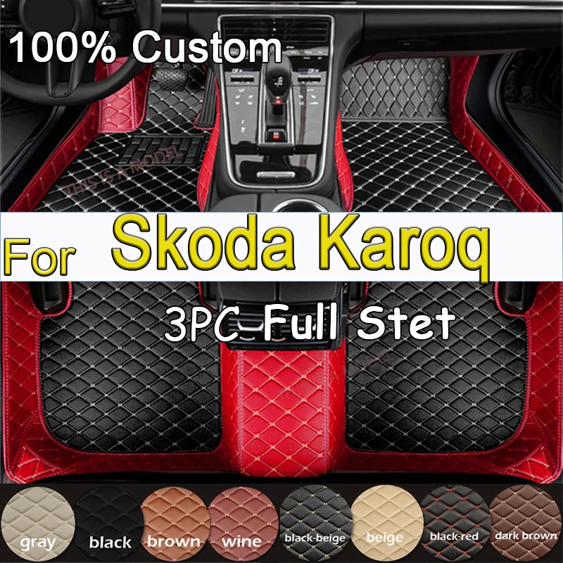 Автомобильные коврики для Skoda Karoq 2018 2019 2020, оригинальные автомобильные накладки на стопы, аксессуары для интерьера
Автомобильные коврики для Skoda Karoq 2018 2019 2020, оригинальные автомобильные накладки на стопы, аксессуары для интерьера